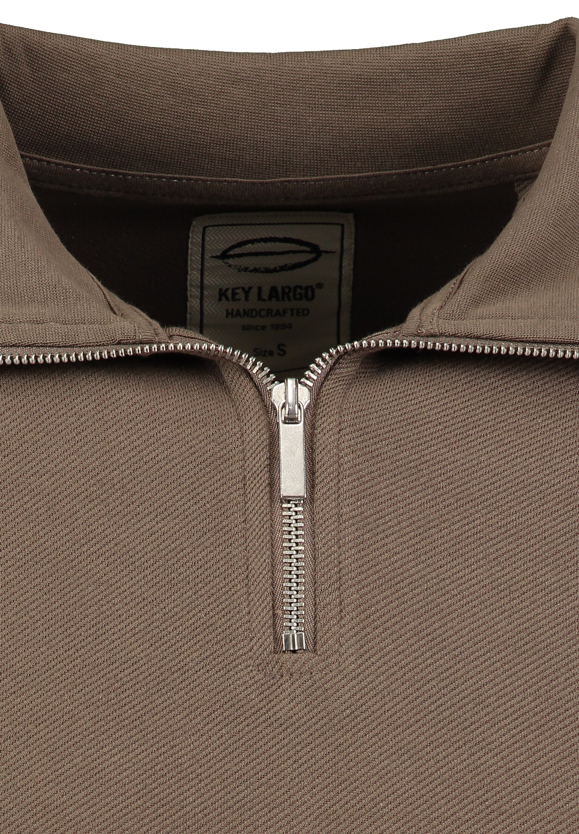 Key Largo Bluzka sportowa 'Nick' w kolorze brązowy