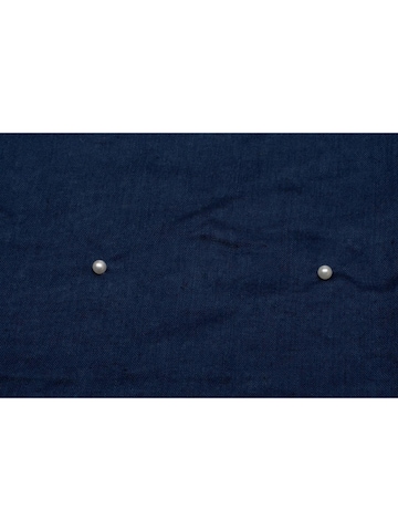 styleBREAKER Schlauchschal 'Loop Schal mit Perlen Applikation'‌‌‌‌‌ in Blau