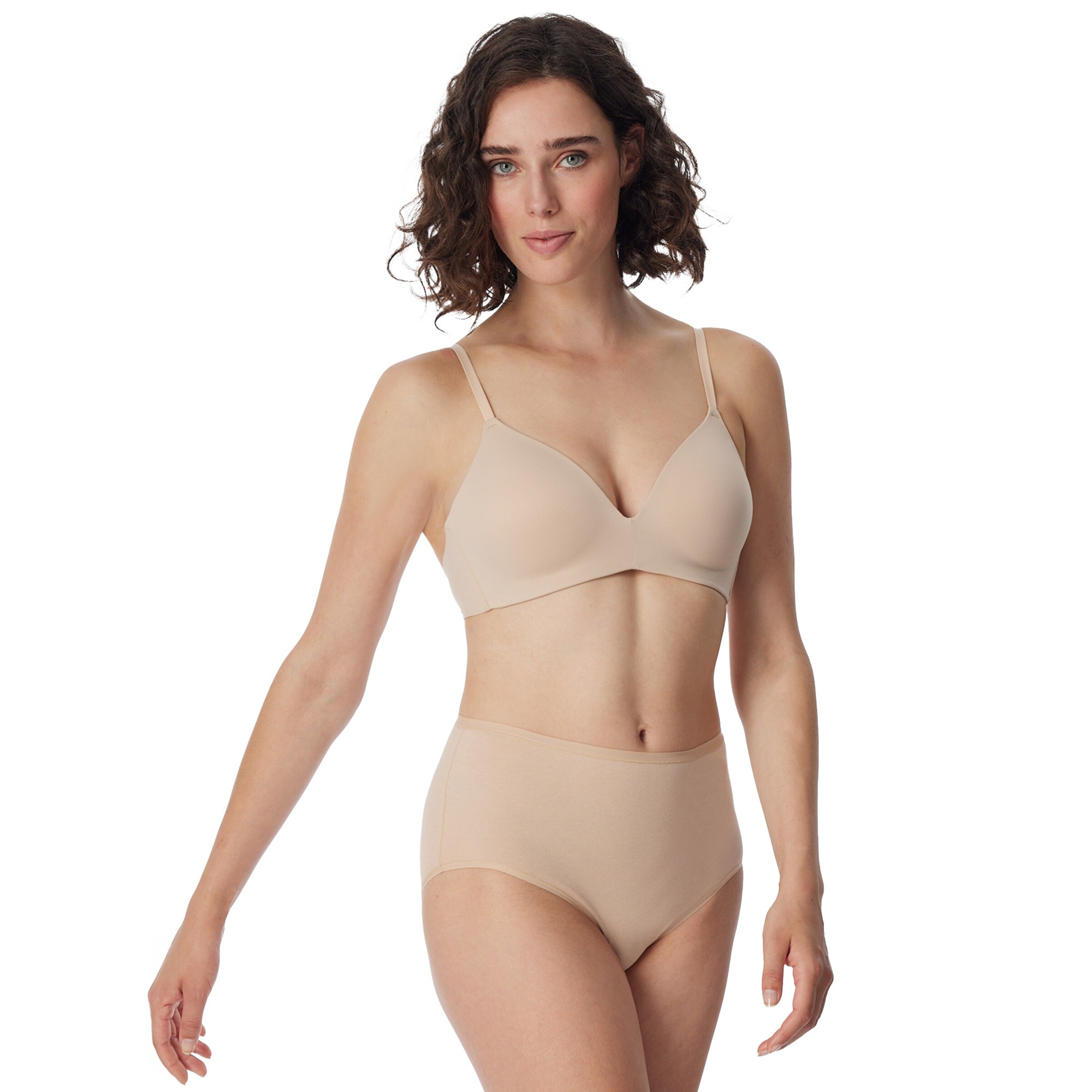 SCHIESSER Slip - bézs: elől