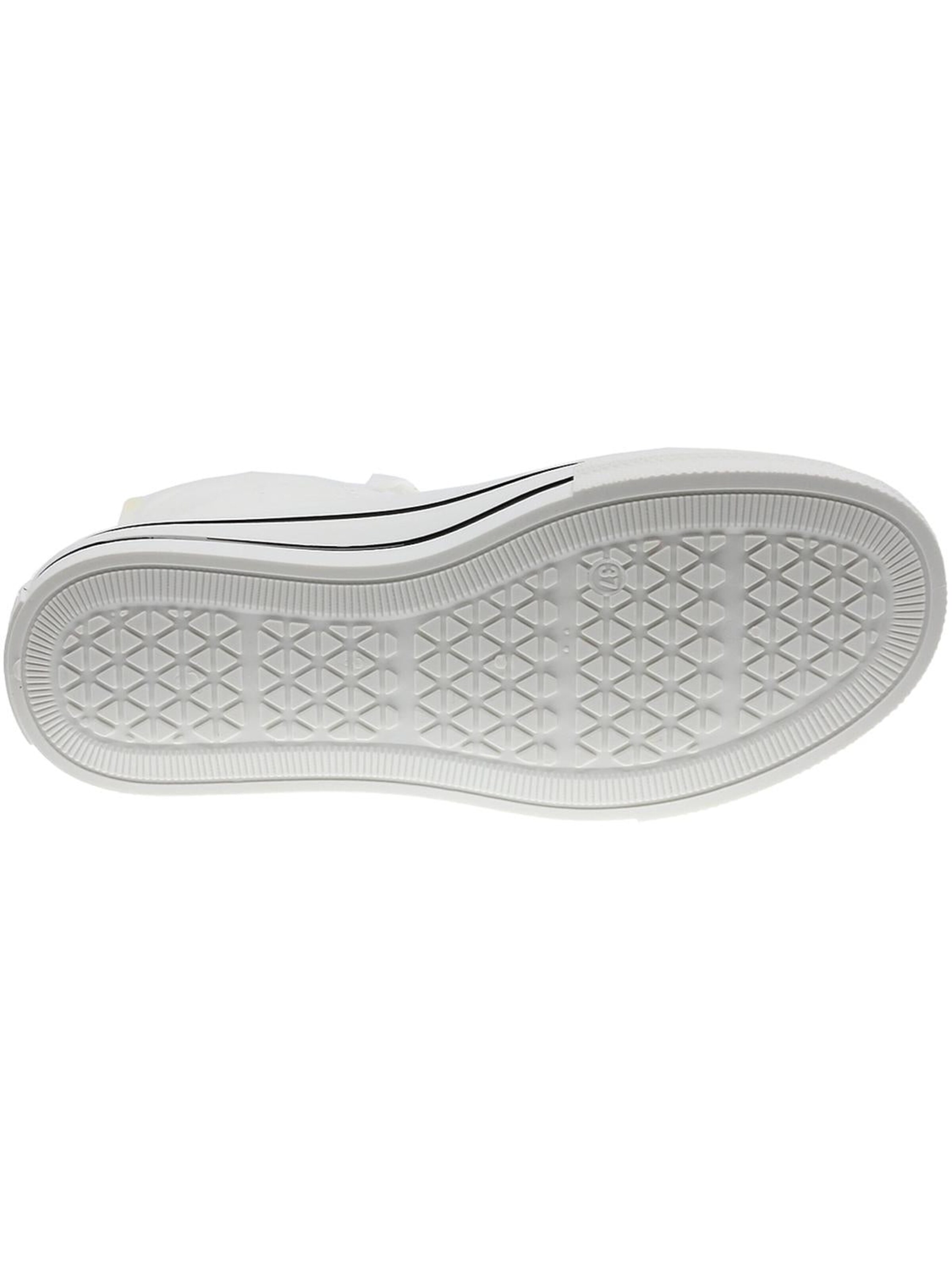 Beppi Sneakers 'Canvas Boot' i hvid