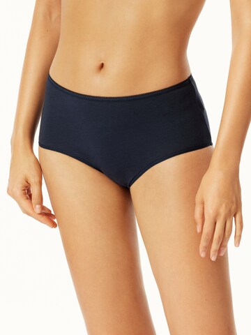 Slip uncover by SCHIESSER en bleu : devant