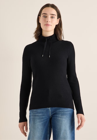 CECIL Sweater in Black: front