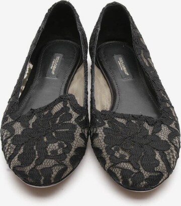 DOLCE & GABBANA Flats & Loafers in 36 in Black