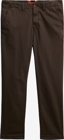 Superdry Slimfit Chino in Groen: voorkant