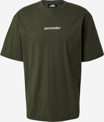 T-Shirt 'Felix' Pacemaker en vert : devant