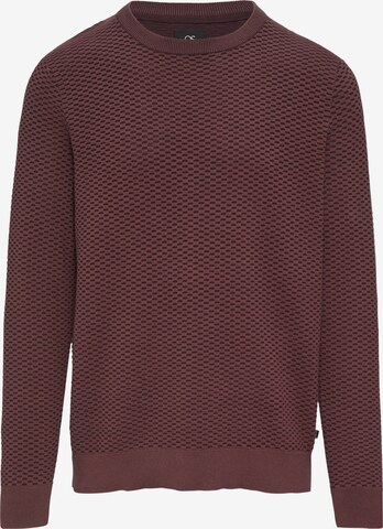 Pull-over QS en violet : devant