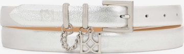 Kazar Belt in Silver: front