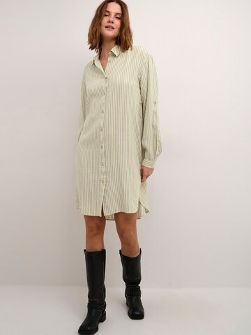 Kaffe Shirt Dress 'Kamilia' in Green