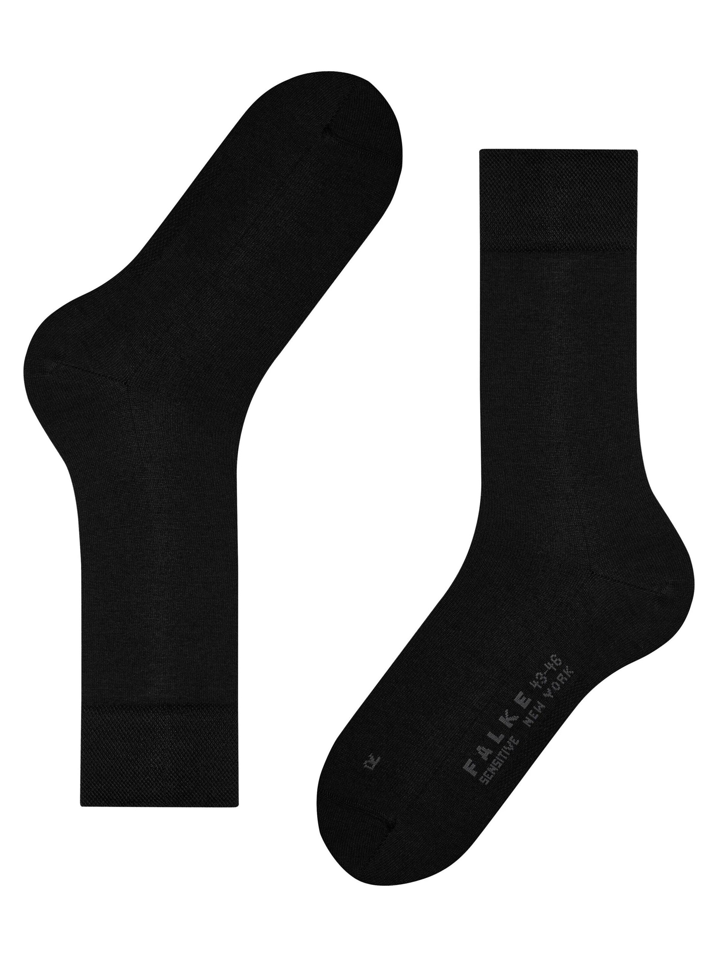 FALKE Socks 'Sensitive New York' in Black