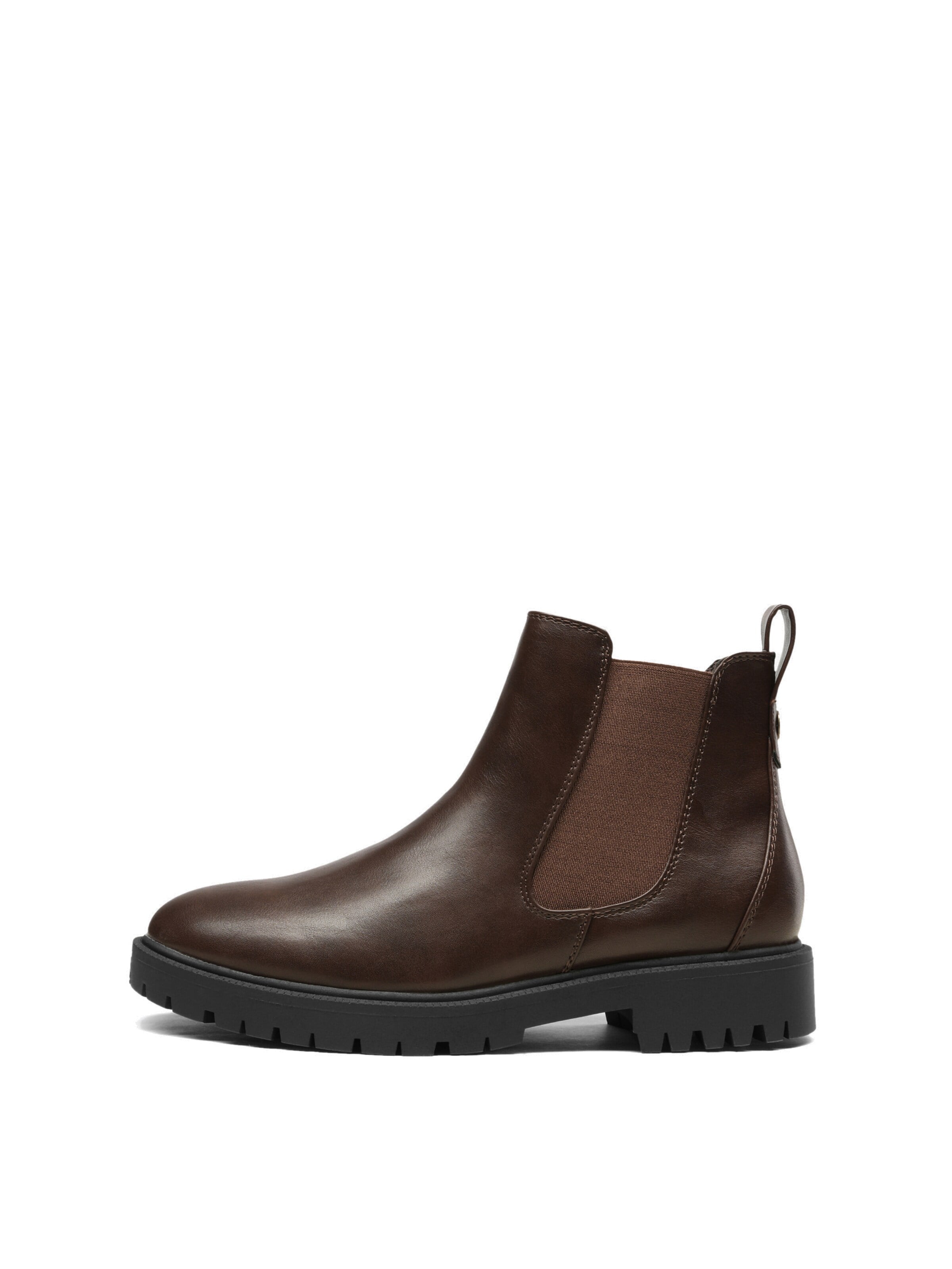 Boots 'DREAM PAIRS Damen Chelsea Boots Klassische Stiefeletten' di Dream Pairs in marrone