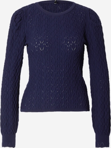 Pull-over 'FARA SALLY' ONLY en bleu : devant