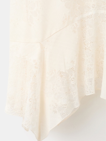 MANGO Top 'CRUMBLE' w kolorze beżowy