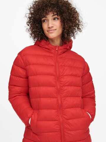 ONLY Winter Coat 'Melody' in Red