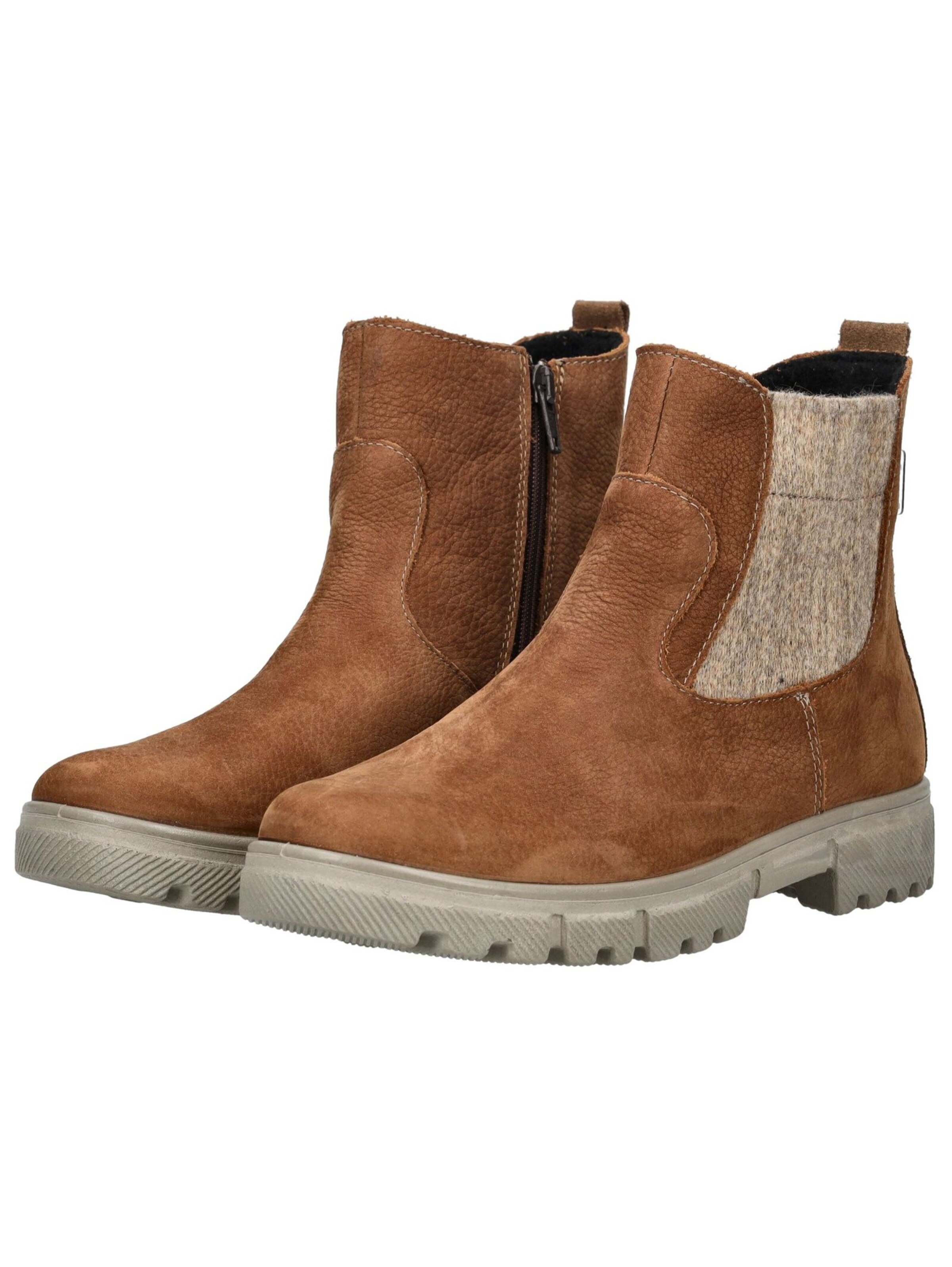 RICOSTA Ankle Boots in Brown