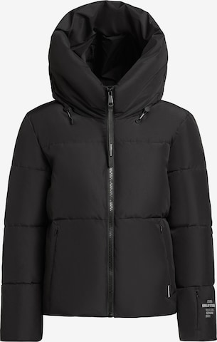 khujo Winterjacke 'Audrey Matt' in Schwarz: Vorderseite