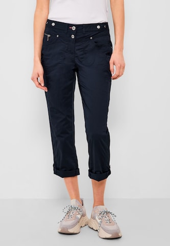 CECIL Regular Pants in Blue: front