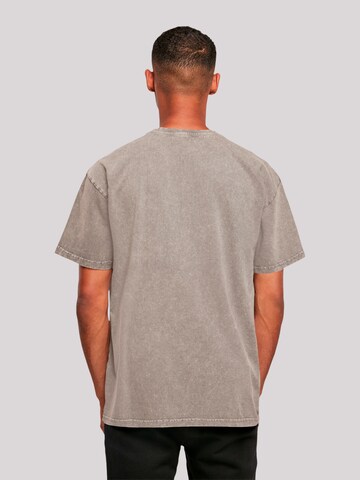 T-Shirt 'Machine Gun Kelly Full Body' F4NT4STIC en gris