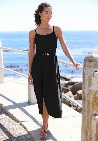LASCANA Φόρεμα σε μαύρο: μπροστά