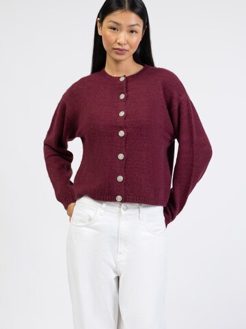 BROKE + SCHÖN Knit Cardigan in Red