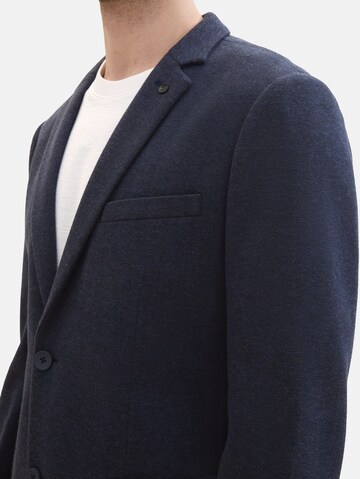 Coupe regular Veste de costume TOM TAILOR en bleu