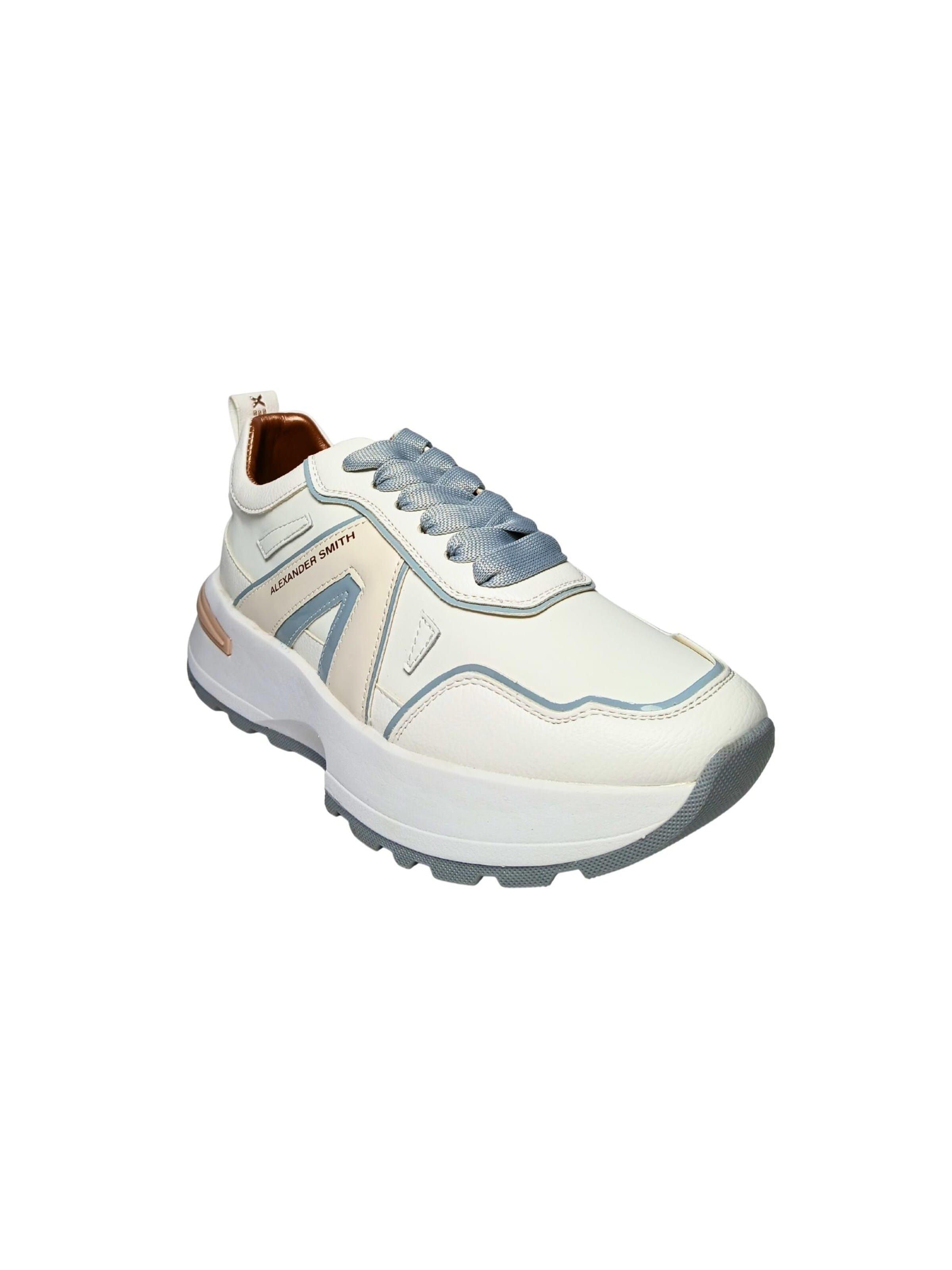 Alexander Smith Sneakers in White