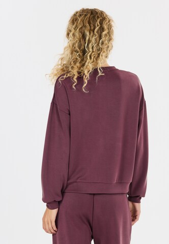 Athlecia Sportief sweatshirt 'Jillnana' in Rood