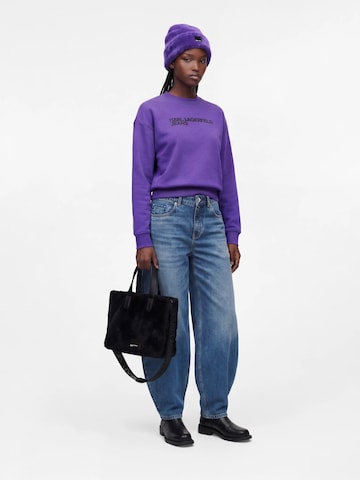 KARL LAGERFELD JEANS Sweatshirt in Purple