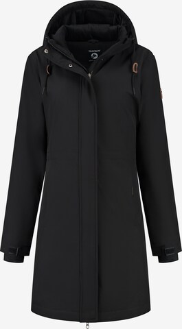 Travelin Winter Jacket ' Erla ' in Black: front