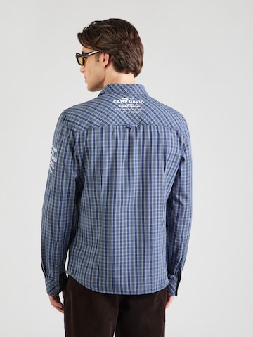 CAMP DAVID Regular fit Button Up Shirt in Blue