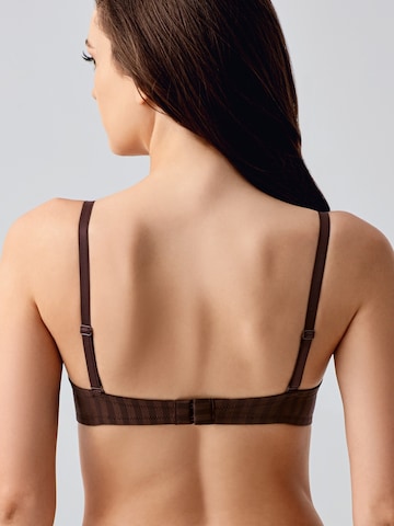 Bandeau Soutien-gorge C&City en marron