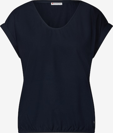 STREET ONE Shirt in Blau: Vorderseite