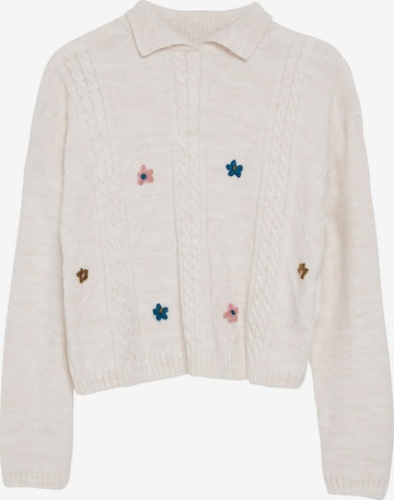 TrendyolPulover - siva boja: prednji dio