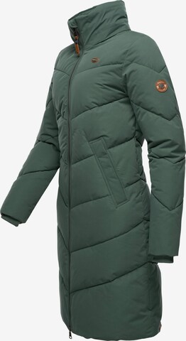 Ragwear Winter Coat 'Rebelka' in Green