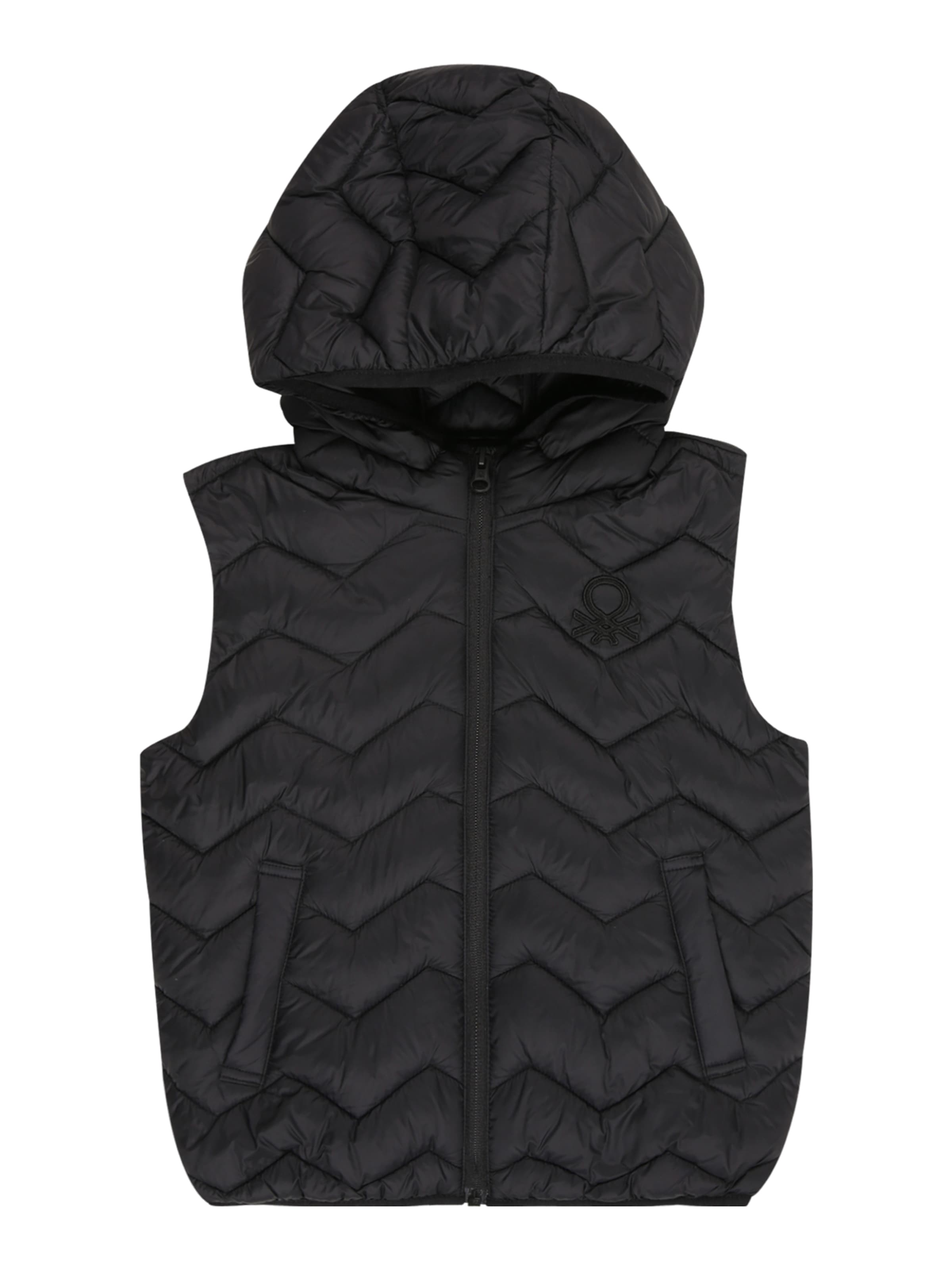 juoda UNITED COLORS OF BENETTON Liemenė: priekis