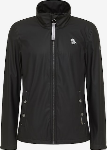 Schmuddelwedda Between-Season Jacket in Black: front