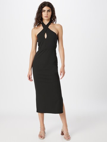 Warehouse Dress in Black: front