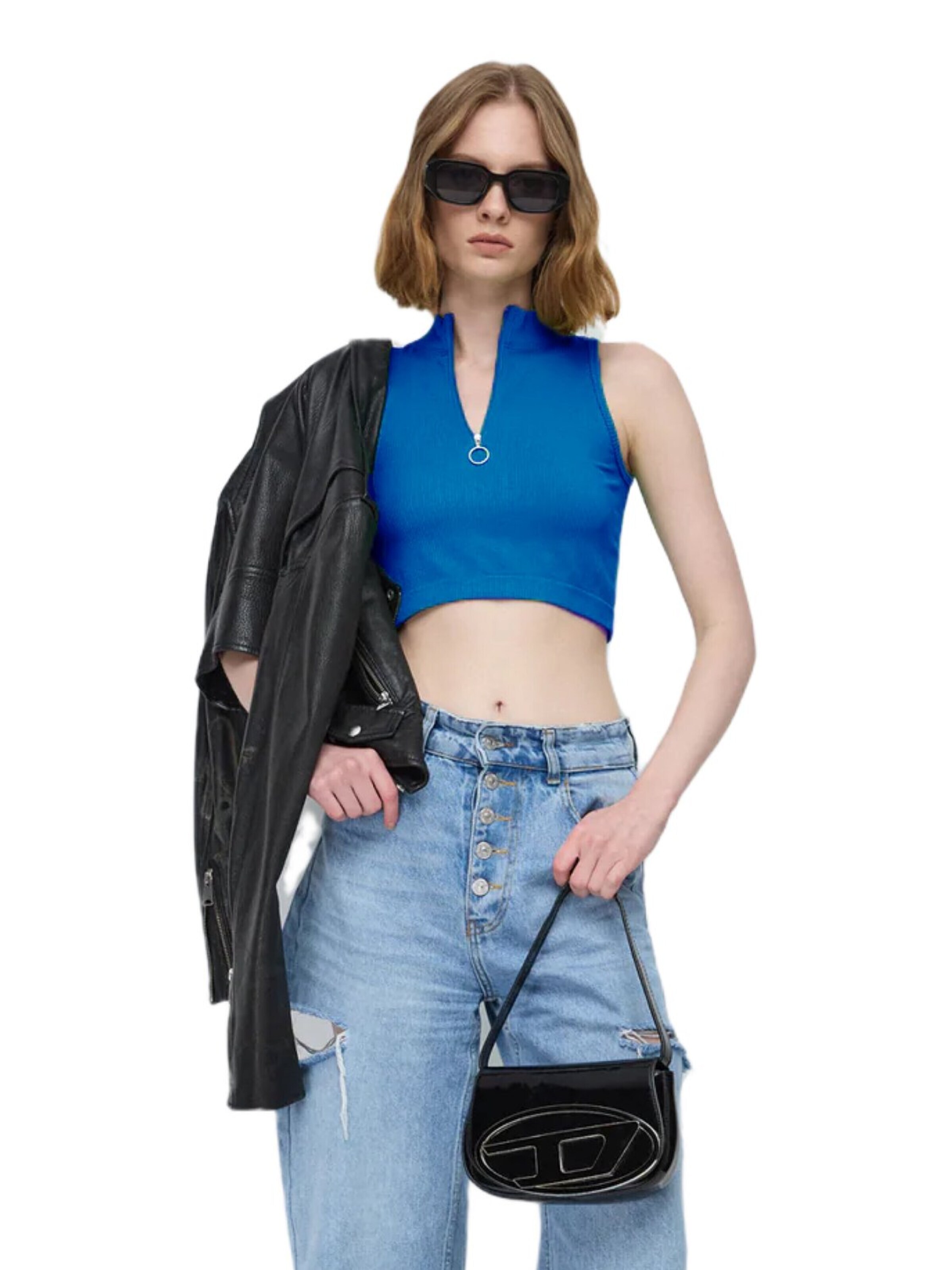 Tops en tricot No Matter What en bleu