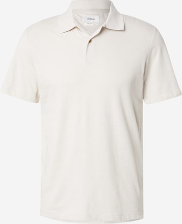 T-Shirt s.Oliver en beige : devant