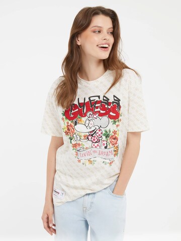 GUESS Shirt in Beige: Vorderseite