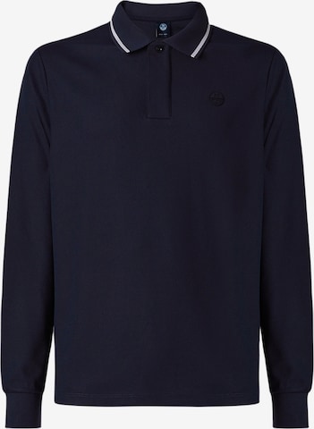 North Sails 'Coolmax® Piqué-Poloshirt' in Blau: predná strana