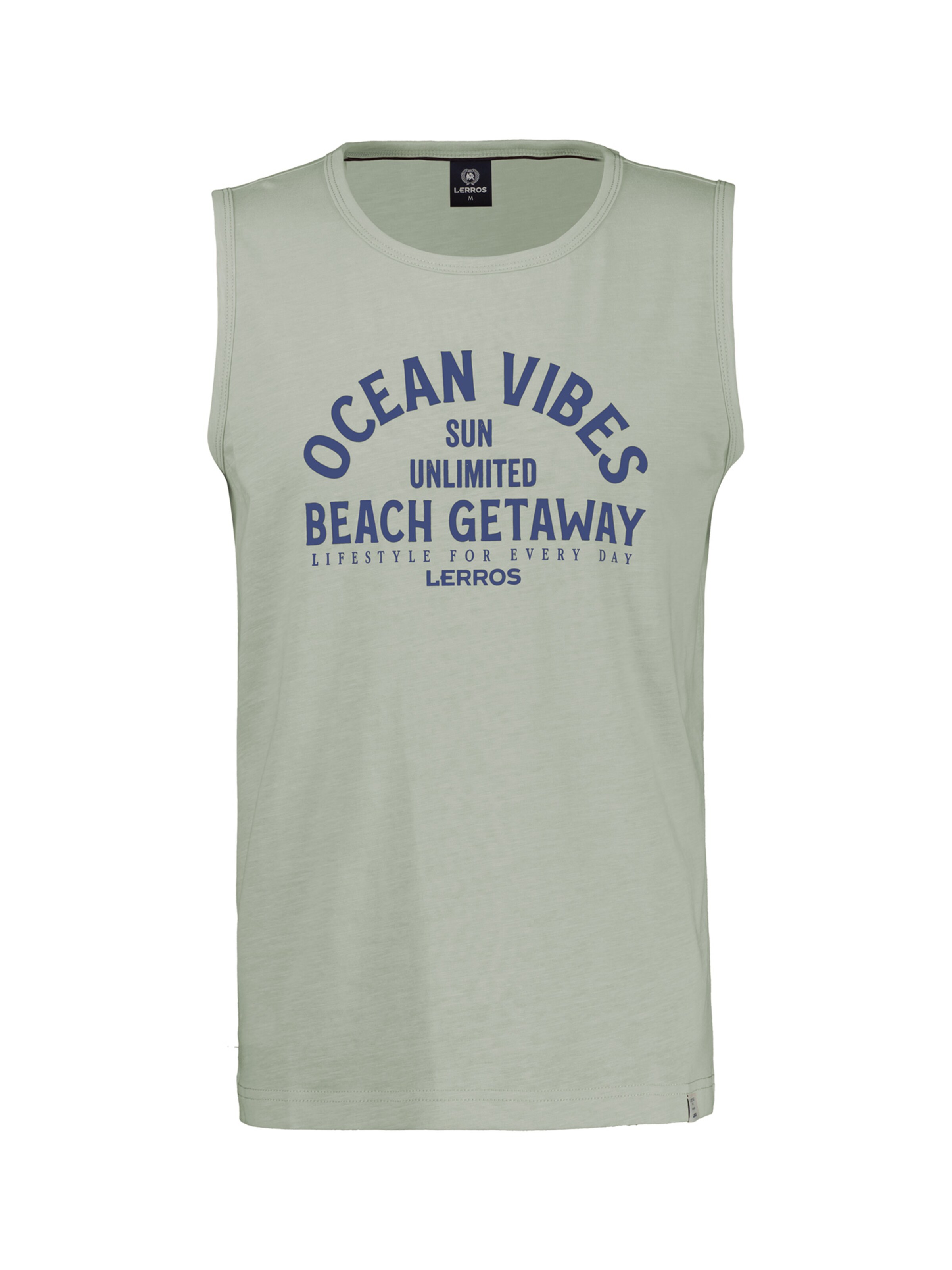 LERROS Shirt in Groen: voorkant