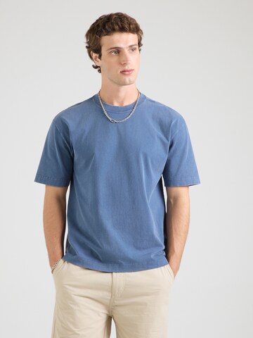 HOLLISTER Majica | modra barva: sprednja stran