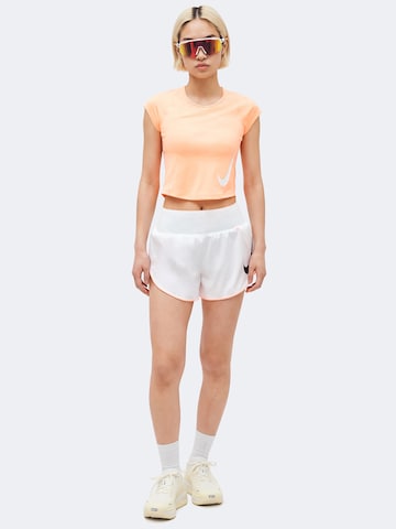 NIKE - Regular Calças de desporto 'TEMPO' em branco