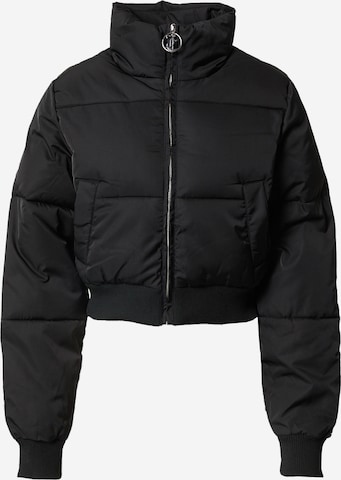 Juicy Couture Χειμερινό μπουφάν σε μαύρο: μπροστά