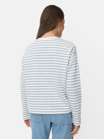 CAMEL ACTIVE Sweatshirt aus einem Baumwollmix in Blau