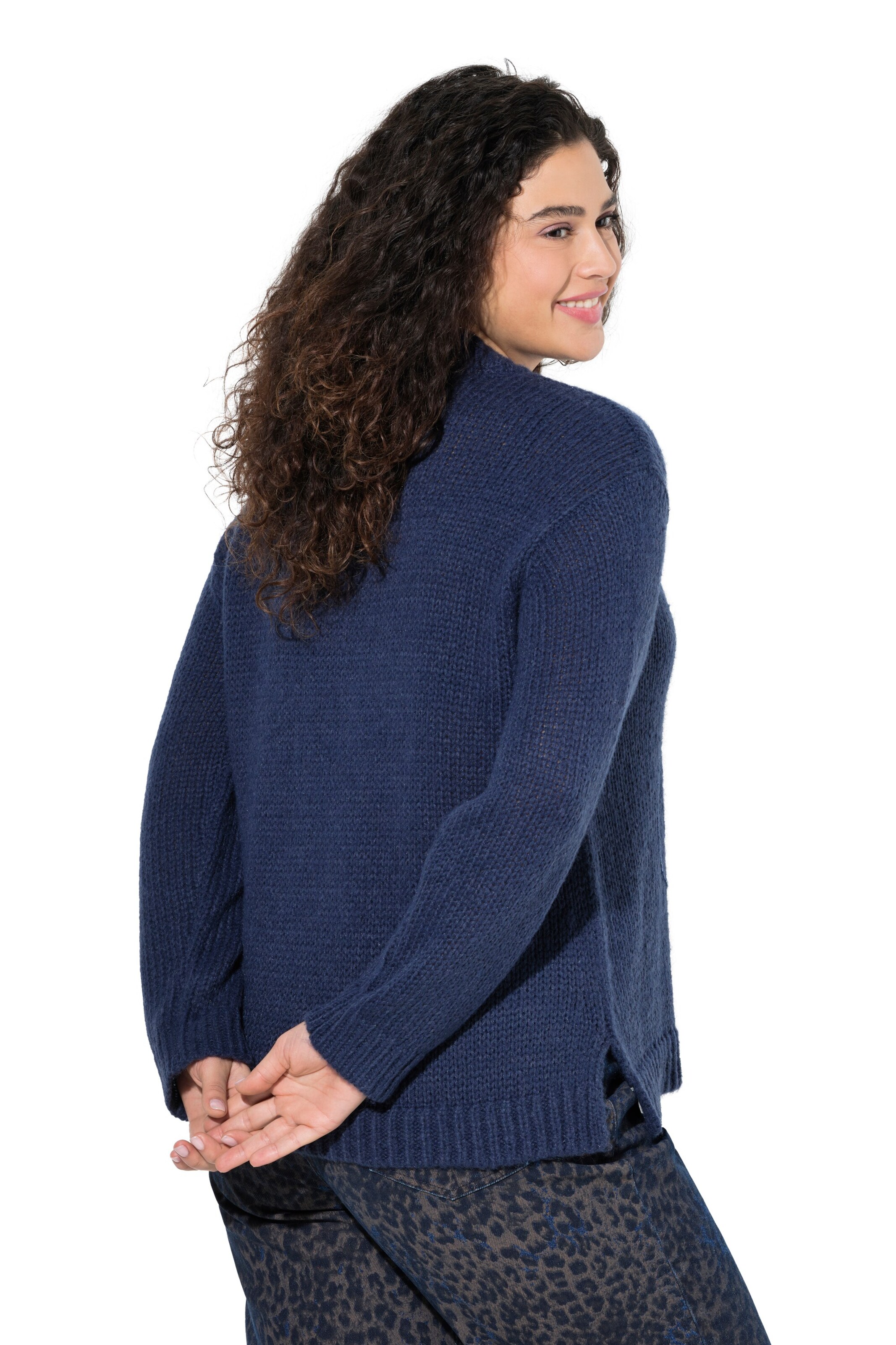 Ulla Popken Pullover in Blau