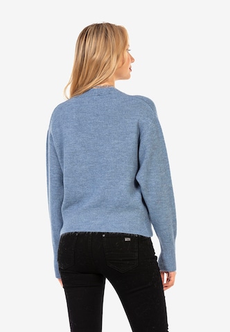 CIPO & BAXX Knit Cardigan in Blue