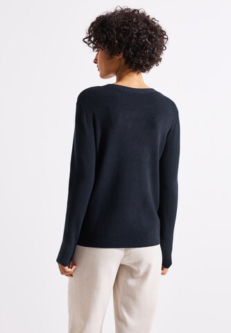 STREET ONE Pullover in Blau