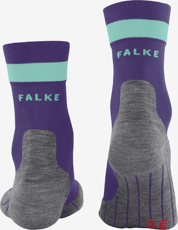 FALKE Athletic Socks 'RU4' in Purple