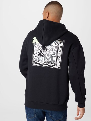 JACK & JONES Sweatshirt 'WALKER' in Schwarz